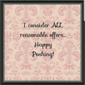 Reasonable Offers Considered